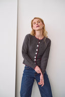 Cashmere Janker Anna Anthrazit