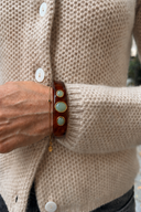 Armband Alessia – Tortoise Aqua Quartz