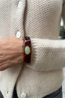 Armband Celeste – Tortoise Aqua Quartz