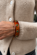 Armband Lumina - Tortoise Green Quartz