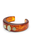 Armband Alessia – Tortoise Aqua Quartz
