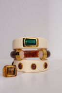 Armband Aurora - Tortoise Pink Crystal