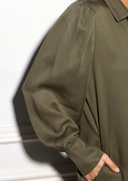 Dress Flora-Khaki