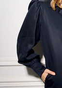 Dress Flora-Navy