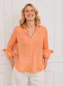 Bluse Mila Linen Orange