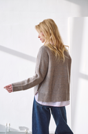 Cashmere Janker Franca Taupe