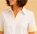 Bluse Lily Short Gelb