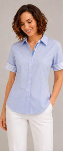 Lily Short Blau