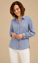 Bluse Seebeg Spritze Blau