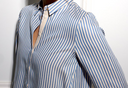Bluse Laax Blue Stripes