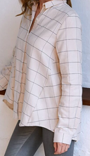 Meghan-Beige blouse