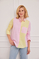 Bluse Clara Mix Rosa-Gelb