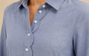 Bluse Seebeg Spritze Blau