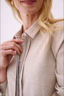 Bluse Toni Flanell Beige