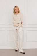 Cardigan Romy Ivory-Beige
