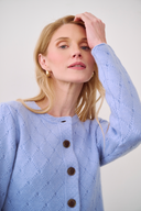 Cashmere Elina Cardigan Hellblau