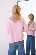 Cashmere Janker Franca Puder