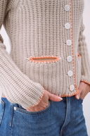 Cashmere Janker Jade Greige