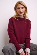 Cashmere Pullover Feli Bordeaux