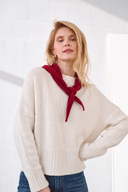 Cashmere Tuch Nola – Bordeaux