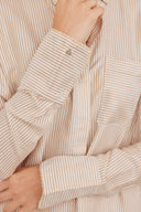 Blouse Clara Stripes-Beige