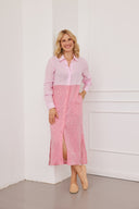 Dress Dream-Pink-White