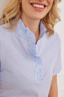 Polo Elegant Elena Hellblau