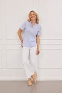 Polo Elegant Elena Hellblau
