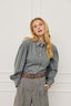 Bluse Elena Twill Grau