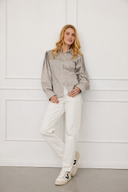 Bluse Elena Twill Beige