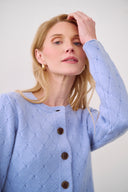 Cashmere Elina Cardigan Light Blue