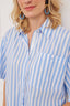 Bluse Ellie Stripes Blau