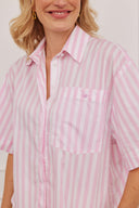 Bluse Ellie Stripes Rosa