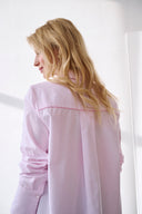 Bluse Emilia Uni Cotton Rosa