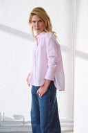 Bluse Emilia Uni Cotton Rosa