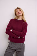Cashmere Pullover Feli Bordeaux