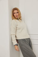 Cashmere Pullover Feli Ecru