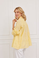 Bluse Fiona Linen Gelb