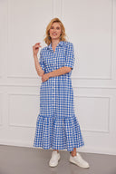 Dress Frida Vichy-Blue