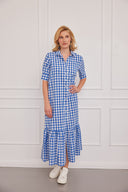 Dress Frida Vichy-Blue