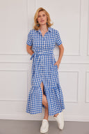 Kleid Frida Vichy Blau