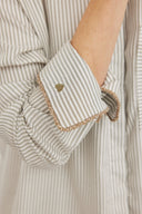 Blouse Clara Stripes-Khaki