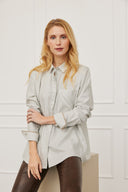 Blouse Clara Stripes-Khaki
