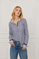 Bluse Heart Stripes Navy