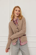Bluse Heart Stripes Rot