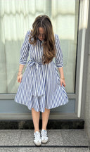 Kleid Riad Stripes Navy