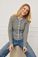 Cashmere Janker Jacky-anthracite