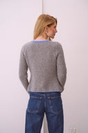 Cashmere Janker Jade Anthracite