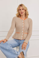 Cashmere Janker Jade Greige