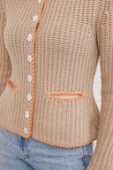 Cashmere Janker Jade Greige
